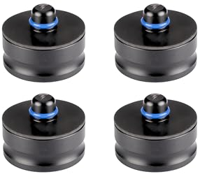 TLECTRIC Wagenheber Aufnahme Jack Pad mit Robustem Metallkern Adapter Hebepunkt Unterlage passend für Tesla Model 3 & Model Y (4 Stück)