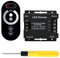 Acmerota LED Dimmer Controller 12 V / 24 VDC Continuous Touch Dimmer with LED Remote Control Dimmer Control for LED Strip and All Dimmable LED Bulbs, Dimmer Up to 18 A