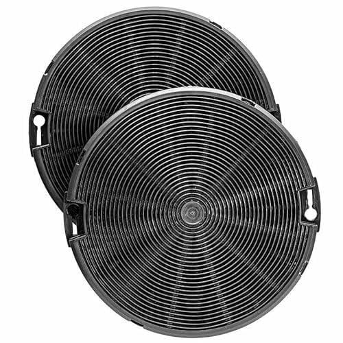COOKER HOOD CARBON CARTRIDGE FILTERS 150MM COMPATIBLE WITH RANGEMASTER HOB EXTRACTORS WITH 6'' MOTOR DIAMETER