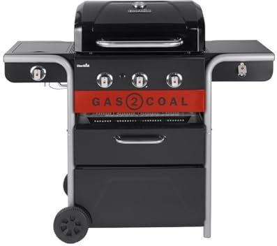 Hybridgrill Gas und Holzkohle Grillwagen Char-Broil Gas2Coal 2.0 330