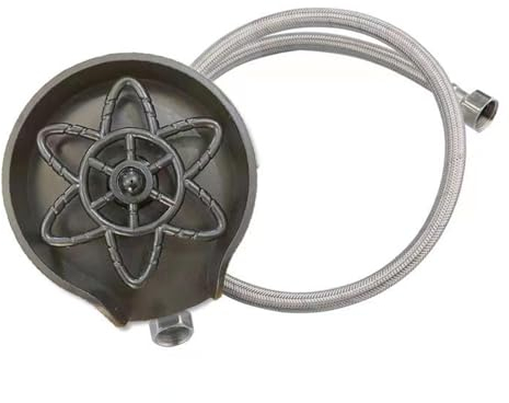 HunicandIU Lavavajillas de tazas, accesorio para fregadero, lavaplatos automáticos para tazas de alta presión, lavamanos, lavaplatos de botellas de leche para fregadero de cocina