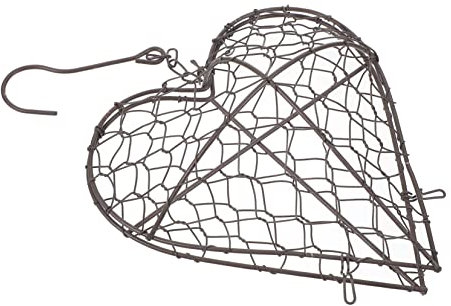 PAMINGONO 3stücke Flower Hanging Basket Aus Herzförmiger Wandpflanzer Für Balkon Und Garten Dekorativer Hängekorb Für Sukkulenten Und Blumen Vintage Home Decoration