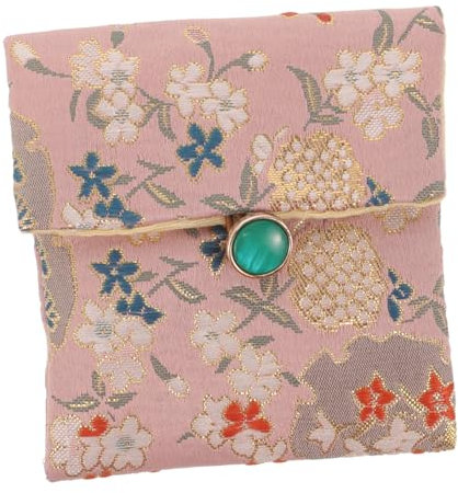 CALLARON De Rangement Ancien Pochette à Bijoux à Main De Voyage Avec Collier Porte Collier De Voyage Organisateur De Porte-bijoux Voyage De Voyage Bijoux Collier Chiffon