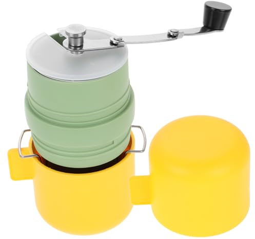 VOSAREA Manual Coffee Bean Grinder Burr Mill for Camping Travel Outdoor Electric Coffee Maker Drip Mug