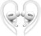 Silicone Ear Tips, Anti-Drop Ear Hook Gel Headphones Earphones Protective Accessories Tips, Compatible with AirPods Pro 3 2 1 Gen
