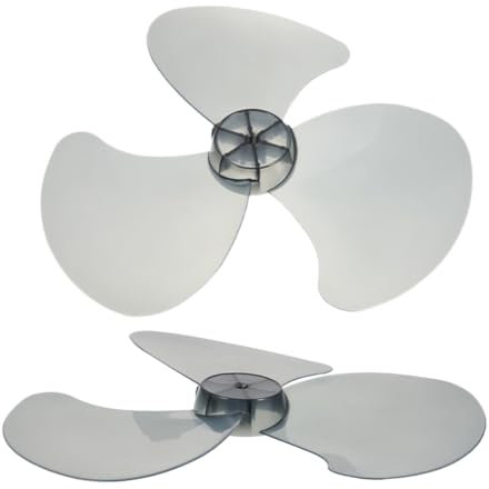 Zerodeko 2Piezas Ventilador Plástico Repuesto Duradero y Silencioso Para Ventiladores De Mesa