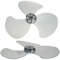 Zerodeko 2Piezas Ventilador Plástico Repuesto Duradero y Silencioso Para Ventiladores De Mesa