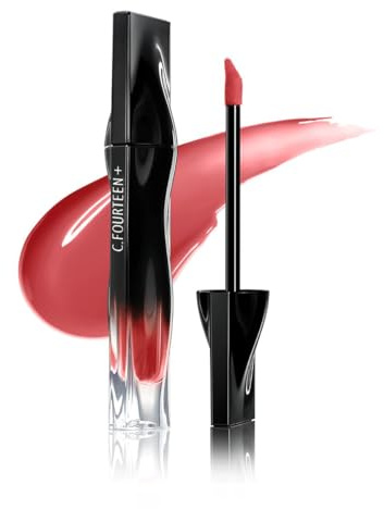 Stellar Dust Lip Stain, wisch- und abriebfester Lipgloss, getöntes, glänzendes Finish, hochpigmentierte, lebendige Farbe, feuchtigkeitsspendendes, leichtes und langanhaltendes Lippen-Make-up (Gemini)