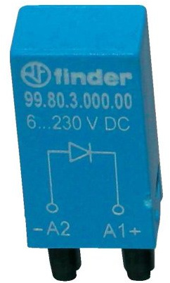 Finder Serie 99 – 6 – 220 VDC LED-Modul Grün