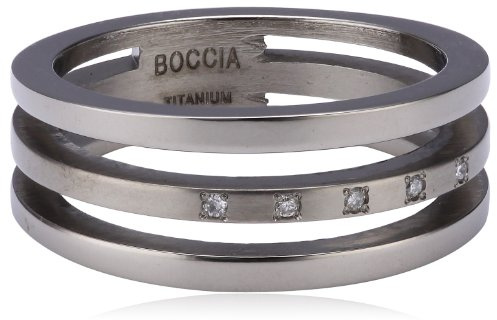 Boccia Damen-Ring Titan 5 Brillianten 0,025 0128-0348