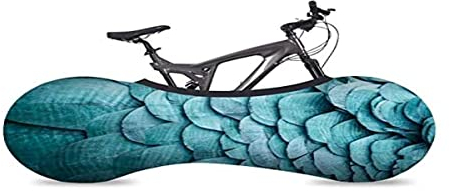 VELOSOCK Indoor Fahrradschutzhülle Fahrradabdeckung zur Lagerung - Feathers - Die Beste Lösung, um Böden und Wände SCHMUTZFREI zu halten - Passt für 99% Aller Erwachsenen-Fahrräder