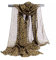 Schal Damen Lange Leopardenmuster Chiffon Schal Stilvoller Sommerschal für Frauen 200x150cm