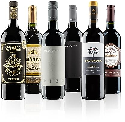 Virgin Wines - Blockbusting Spanish Red Wine Case - 6 Bottles (75cl) - Smooth Rioja, Vibrant Garnacha, Rich Monastrell & More