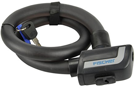 FISCHER Seilschloss,Schwarz, Länge 55cm, Durchmesser 10mm
