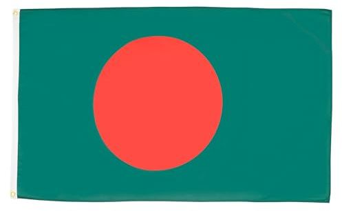 AZ FLAG Bangladesh Flag 250x150 cm 100D Polyester 2 Grommets