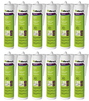 Silikon Sanitär und Bau Profiware Illbruck GS 231 12x 310ml Kartusche achatgrau