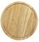 MRRIGHTPRICE 25cm Round Chopping Board Wooden Bread Veg Food Cutting Havea Wood Chopper Board,Beige