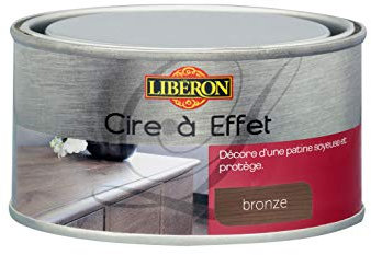 Libéron Cire à effet pour meubles et objets, Bronze, 250mL
