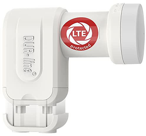 DUR-line + Ultra LNB - con filtro LTE [Test SEHR GUT ] X, digitale, Full HD, 4K, 3D, vincitore - qualità premium.