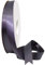 Morex Ribbon Doppelseitiges Satinband, 1,9 cm x 45,7 m, Anthrazit