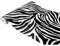 Klebefolie Möbel 45x1500 cm | Möbelfolie selbstklebend im Deko-Stil - wasserfest und einfach anzubringen | Folie für Möbel ideal für Küche, Bad und kreative Raumgestaltung | Zebra Schwarz