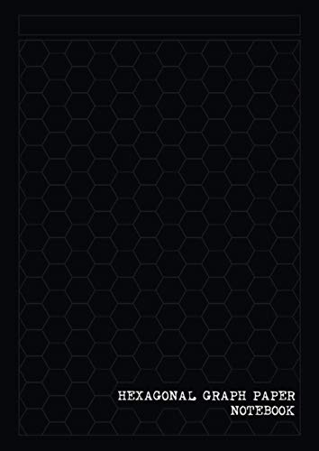 Hexagonal Graph Paper Notebook: A4 Hexagon Graph Paper 20mm 2cm Hex Grid