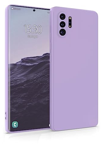 MyGadget Cover per Samsung Galaxy Note 10 Plus - Custodia Protettiva in Silicone Morbido – Case TPU Flessibile - Ultra Protezione Antiurto & Antiscivolo Violetta
