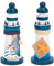 Heveer Holz Leuchtturm Modell Mini Leuchtturm Deko Maritime Dekoration Mediterranen Stil Mini Leuchtturm Ornament für Wohnzimmer Feiertagsdekorationen 2 Stück