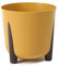 Mustard Plant Pot with Legs Indoor Home Outdoor Garden Round Decorative Flower Planter Holder Cover - Diameter: 29.5cm - Height: 28cm