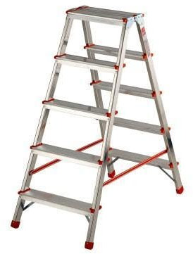 NUEVO 2024 - Escalera de tijera de doble subida Stylo (8 peldaños)