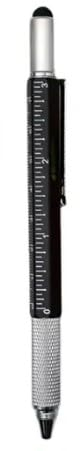 Handy 6-in-1 Multitool Pen: with Touchscreen Stylus, Ruler, Screwdrivers & Ballpoint Pen Gifts for Perfect Birthday Builder Architect Ideal Secret Santa gift