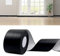 DIKARIYA Weichsockelleiste Selbstklebend Schwarz, 30x30mm 6 Meter Sockelleiste Selbstklebende, PVC Weichsockelleiste Flexibel Fussleisten Selbstklebend, Flexible Knickleiste für Küche Bad Badezimmer