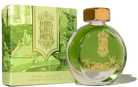Ferris Wheel Press Fountain Pen Ink, Everyday Ink Collection, Lush Grassy Green, 38ml