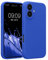 kwmobile Case Compatible with Apple iPhone 16 Case - Slim TPU Silicone Phone Cover - Soft Touch Finish - Baltic Blue