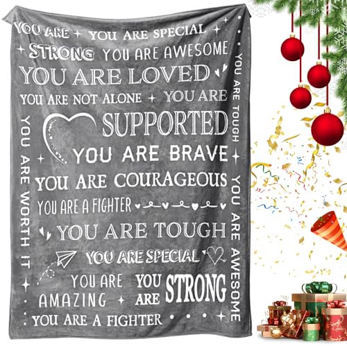 SPORWAY Geschenke für Frauen Männer: 130 x 150 cm Superweiche Decke aus Flanell, Dankeschön-Geschenke für Freundin Schwester Kollegin, Personalisierte Decke Geburtstagsgeschenk für Frauen