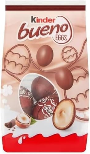 Kindar Bueno - Mini huevos de Pascua, 80 g (paquete de 2)