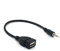 Adattatore audio USB da 3,5 mm, adattatore audio per auto e video in ingresso, USB da femmina a 3,5 mm maschio jack, USB femmina a 3,5 mm, connettore U a disco collegato all'automobile Aux Car Player