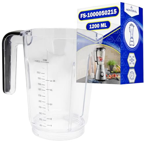 MONTERAL Schüssel für Standmixer 1200 ml mit dem Originalcode FS-1000050215 für WMF Serien Kult Pro und Kult X