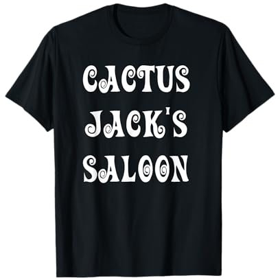 Cactus Jack's Saloon Old West T-Shirt
