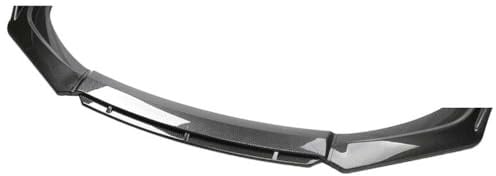 LIMIMIKAIXIN Auto Frontspoiler Lippe für Benz E Class (4door) W211 2003-2009, Frontlippe Spoiler Frontstoßstange Lip Splitter Diffusor Antikollisionsschutz Zubehör,B-Carbon Fiber Black