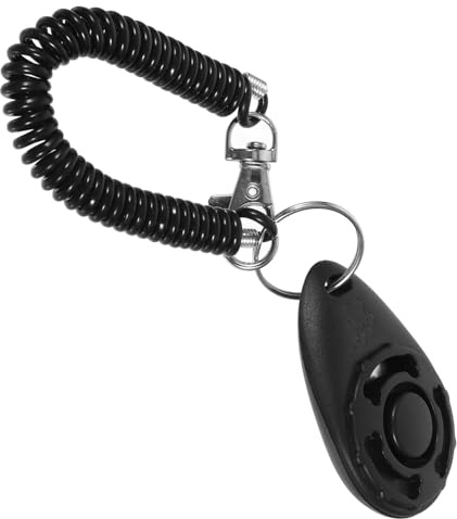 DIKACA Praktischer Hunde Trainingsgerät für Welpentraining mit Abs Material und Verschleißfester Handschlaufe für Hundeerziehung und Verhaltenstraining zu Hause und Unterwegs