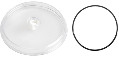 Vilgftyiet 2-teiliges Set Sandfilterpumpe, Kombi-Ersatzteile für Intex SF15110 mit Dichtung, Schwimmbadarmaturen, Pool-Laubfalle, Deckel
