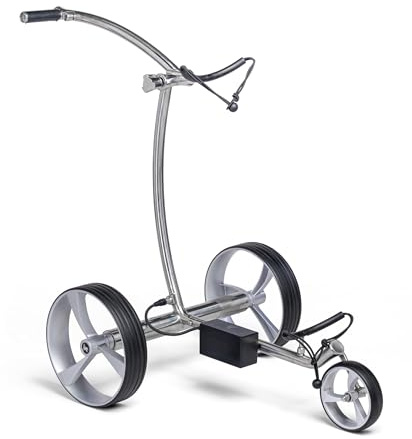 Leisure Golf Elektro Golftrolley Taurus Fold Poliert mit Zubehörpaket (Poliert)