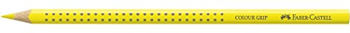FABER-CASTELL 112405 - Buntstift 2001, Colour Grip, kadiumgelb hell, 1 Stück
