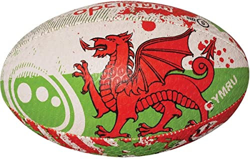 Optimum Herren Nationen Rugby Ball, Herren, Nations, Wales