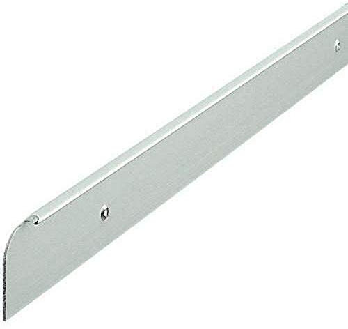 Rolabond Kitchen Worktop Trim End Cap Matt Silver 30mm x 630mm