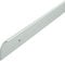 Rolabond Kitchen Worktop Trim End Cap Matt Silver 30mm x 630mm