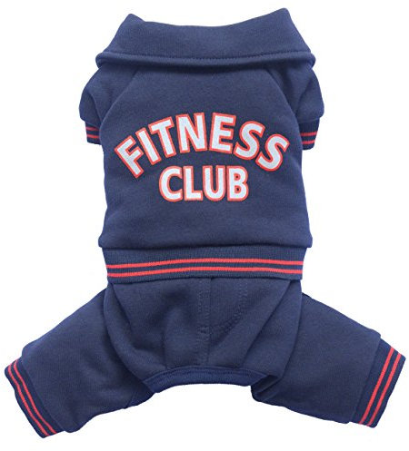 Doggy Dolly Fitness Club Jogging pour Chien Bleu Taille XS