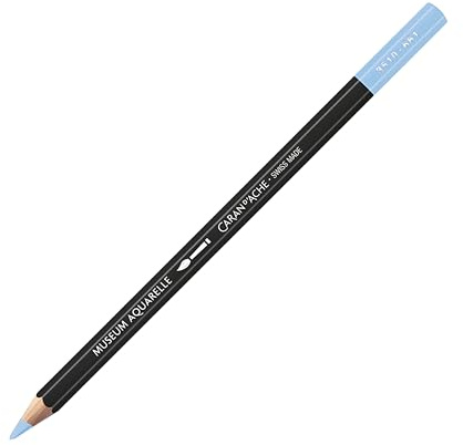 Caran d'Ache Museum Aquarelle Watercolour Pencils - Light Cobalt Blue (3510.661)