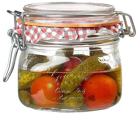 Ritzenhoff & Breker 685527 Gourmet, Einmach- & Vorratsglas, 500 ml